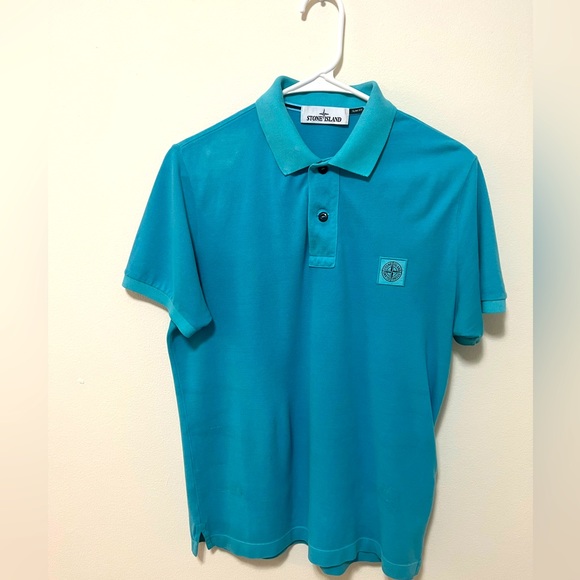 Stone island men’s polo shirt. Size/small - Picture 1 of 2